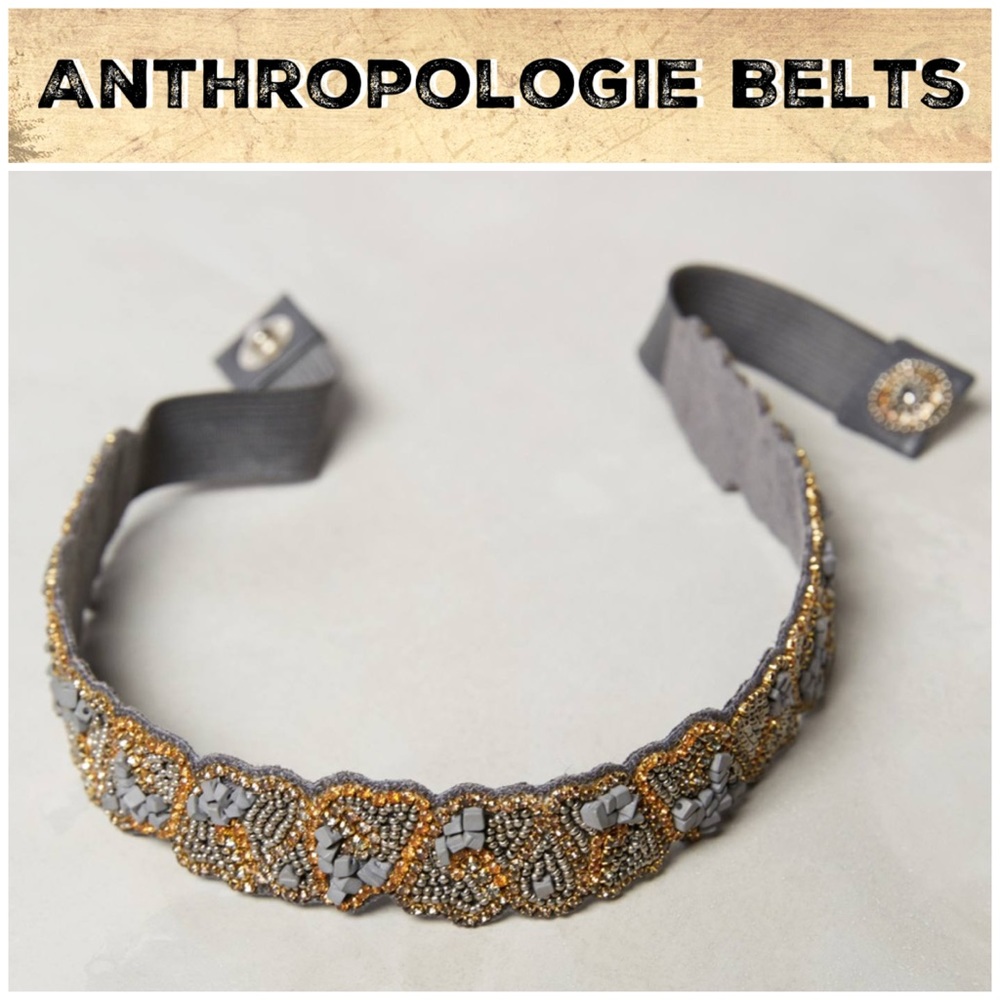 Anthro “Beaded Riverbed Belt” by Deepa Gurnani